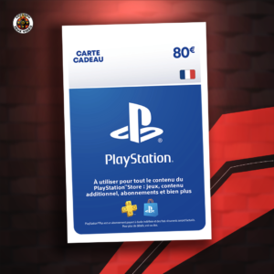 Carte PSN 80€ (PlayStation Network)